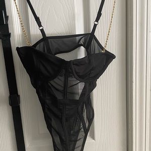 Metal Chain Bodysuit